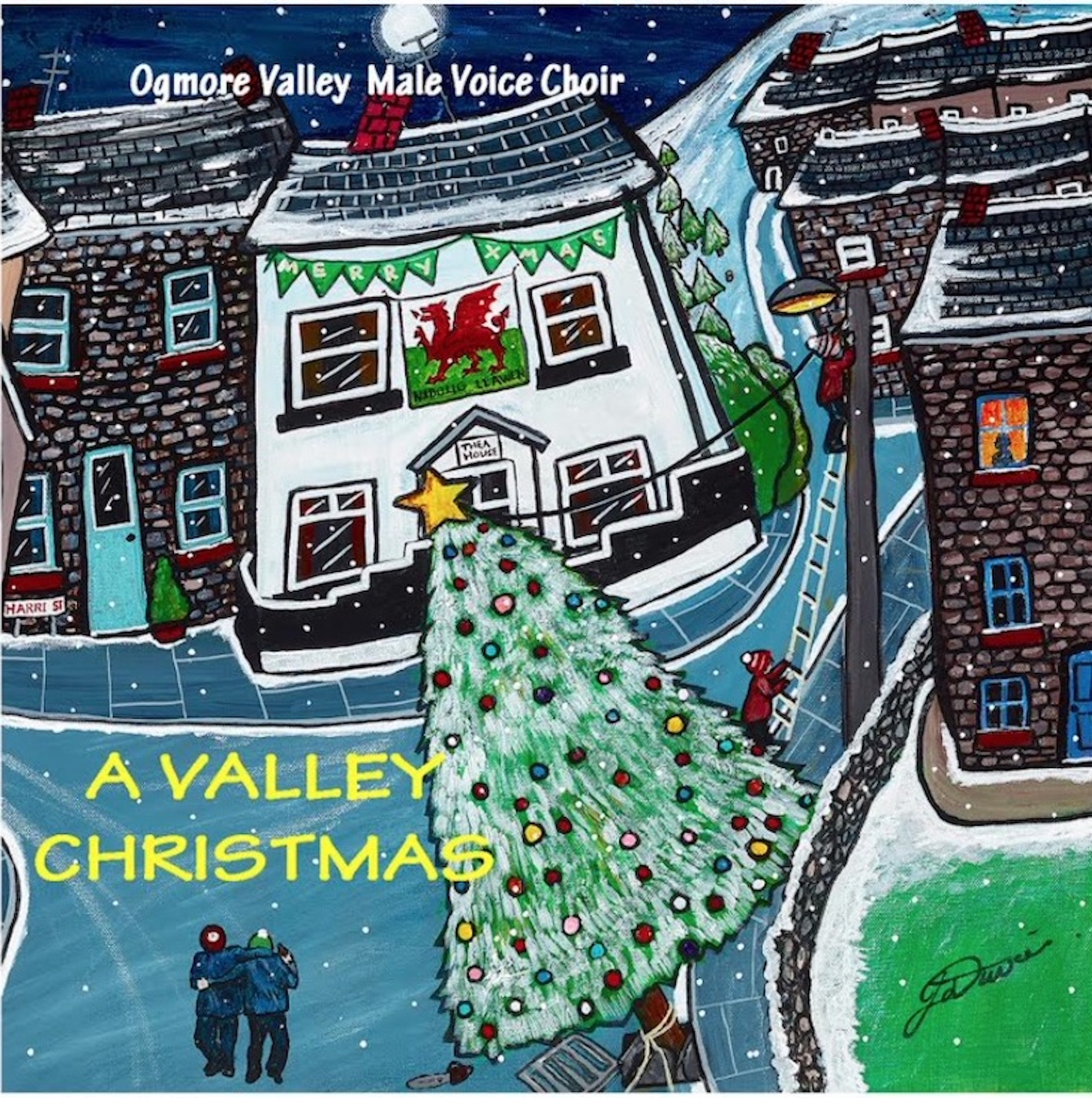 Valleys Christmas cd cover
